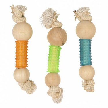 Duvo+ Supa Chew Stick with Rope (121040) 5x5x26cm- Assorted